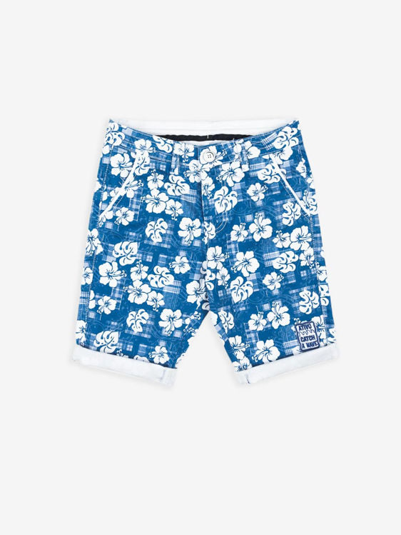 Picture of BJ071  BOYS HIGH QUALITY BERMUDA WITH POCKETS